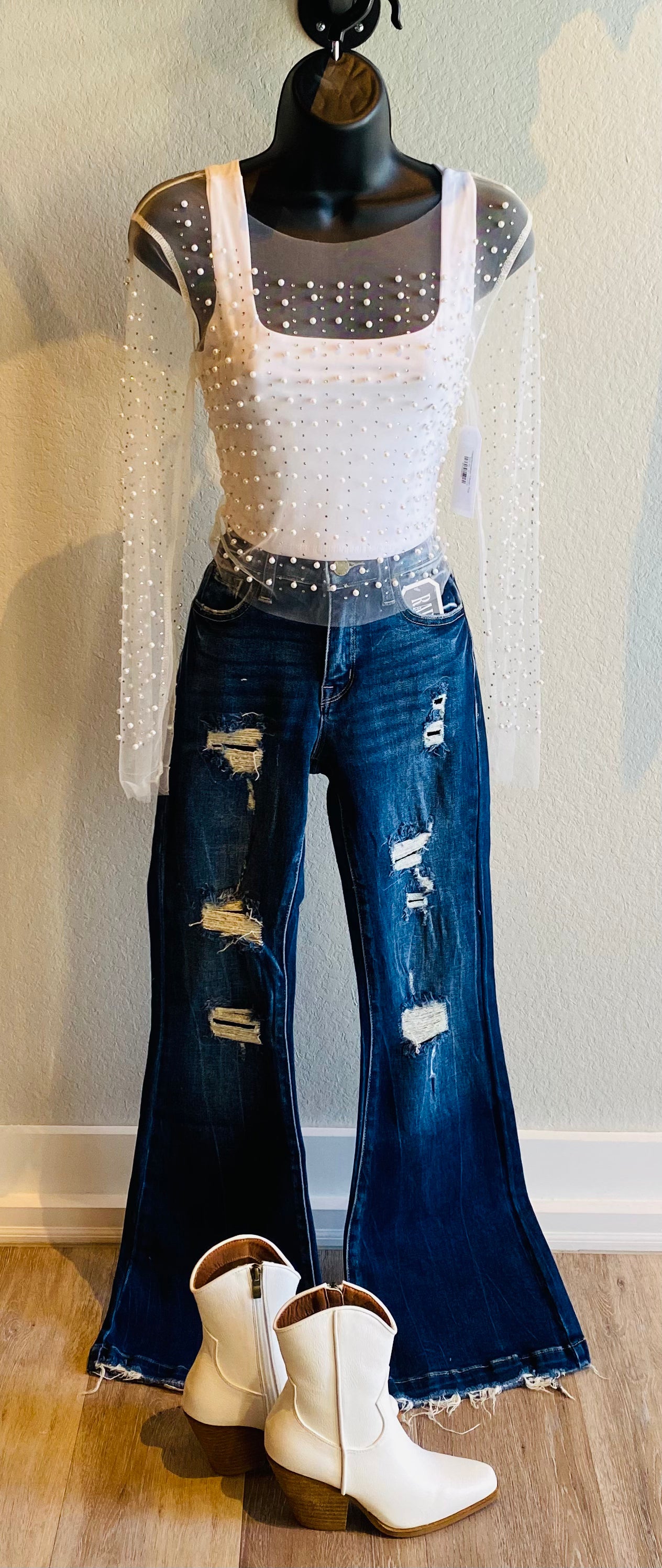 Heartbreaker Mesh Top