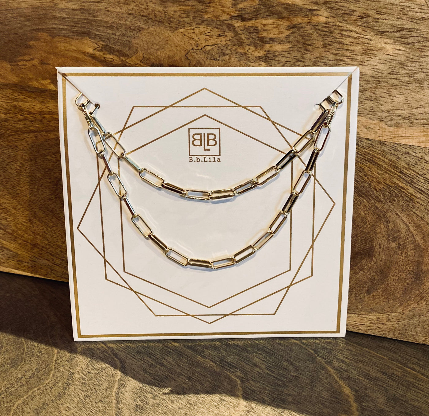 Link to Link Layer Necklace| B.B.LILA
